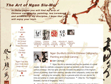 Tablet Screenshot of ngansiumui.com